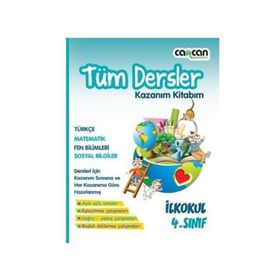 4. Sınıf Tüm Dersler Kazanım Kitabım - Kollektif - Cancan Yayınları