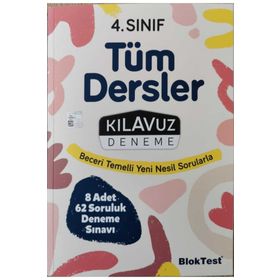 4.Sınıf Tüm Dersler Kılavuz Deneme Blok Test Yayınları