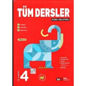 4.Sınıf Tüm Dersler Konu Anlatımı - SBM Yayınları