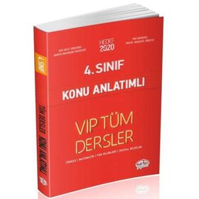 4. SINIF TÜM DERSLER KONU ANLATIMLI - KOMISYON