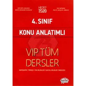 4. SINIF TÜM DERSLER KONU ANLATIMLI - KOMISYON
