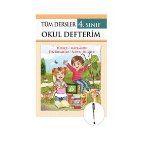 4. Sınıf Tüm Dersler Okul Defterim-Ata Yayınları