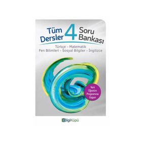 4.Sınıf Tüm Dersler Soru Bankası Bilgi Küpü Yayınları