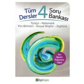 4.Sınıf Tüm Dersler Soru Bankası Bilgi Küpü Yayınları