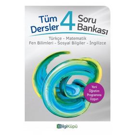 4.Sınıf Tüm Dersler Soru Bankası Bilgi Küpü Yayınları
