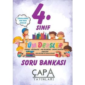 4. Sınıf Tüm Dersler Soru Bankası Çapa Yayınları