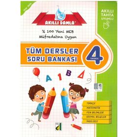4. Sınıf Tüm Dersler Soru Bankası - Damla Yayınları