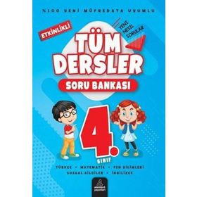 4. Sınıf Tüm Dersler Soru Bankası - Etkinlikli - 4 Element Yayınları