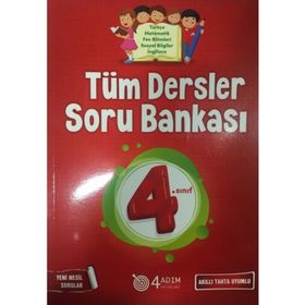 4.Sınıf Tüm Dersler Soru Bankası/4 Adım Yayınları