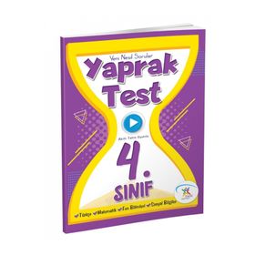 4. Sınıf Tüm Dersler Yaprak Test-5 Renk Yayınları