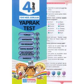 4. Sınıf Tüm Dersler Yaprak Testler Kollektif Evrensel İletişim Yayınları