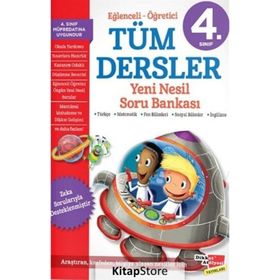 4. Sınıf Tüm Dersler Yeni Nesil Soru Bankası-Dikkat Atölyesi Yayınları