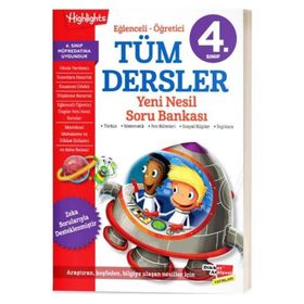 4. Sınıf Tüm Dersler Yeni Nesil Soru Bankası-Dikkat Atölyesi Yayınları