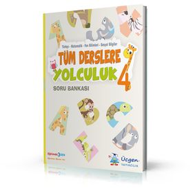 4. Sınıf Tüm Derslere Yolculuk Soru Bankası - Üçgen Yayınları