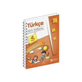 4. Sınıf Türkçe Akıllı Defterim 4 Adım Yayınları