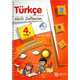 4. Sınıf Türkçe Akıllı Defterim 4 Adım Yayınları