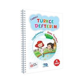4. Sınıf Türkçe Akıllı Defterim 4 Adım Yayınları