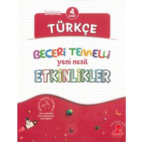 4. Sınıf Türkçe Beceri Temelli Yeni Nesil Etkinlikler - Kral Kızı Yayınları