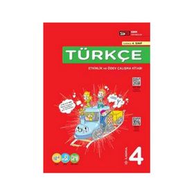 4. Sınıf Türkçe Etkinlik ve Ödev Çalışma Kitabı Soru Bankası Merkezi Yayınları