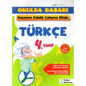 4. Sınıf Türkçe Kazanım Odaklı Çalışma Kitabım-Doğan Akademi Yayınları