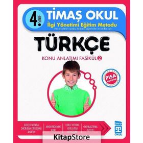 4. Sınıf Türkçe Konu Anlatımı 4 Kitap Fasikül - Celal Akbaş