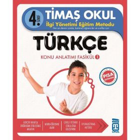 4. Sınıf Türkçe Konu Anlatımı 4 Kitap Fasikül - Celal Akbaş