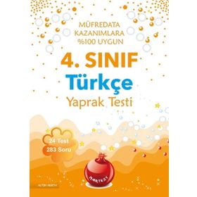 4. Sınıf Türkçe Yaprak Testi - kollektif