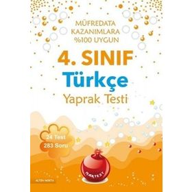 4. Sınıf Türkçe Yaprak Testi - kollektif