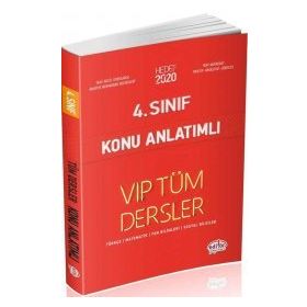 4. Sınıf VIP Tüm Dersler Konu Anlatımlı-Editör Yayınları
