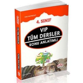 4. Sınıf VIP Tüm Dersler Konu Anlatımlı-Editör Yayınları