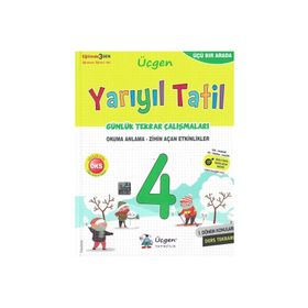4. Sınıf Yarıyıl Tatil Günlük Tekrar Çalışmaları Üçgen Yayıncılık