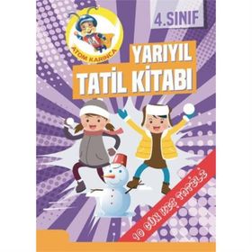 4. Sınıf Yarıyıl Tatil Kitabı Atom Karınca Molekül Yayınları