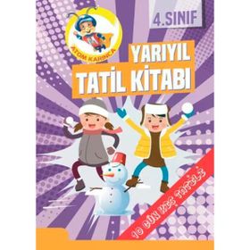 4. Sınıf Yarıyıl Tatil Kitabı-Atom Karınca Yayınları