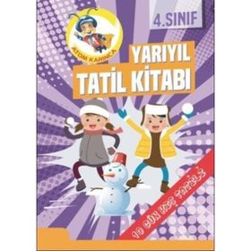 4. Sınıf Yarıyıl Tatil Kitabı-Atom Karınca Yayınları