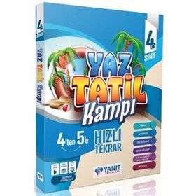 4. Sınıf Yaz Tatil Kitabı Kampı - Yanıt Yayınları