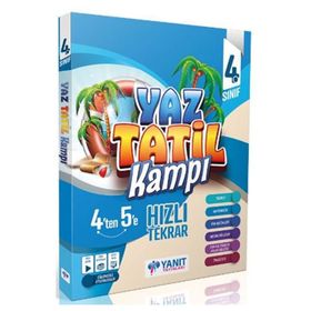 4. Sınıf Yaz Tatil Kitabı Kampı - Yanıt Yayınları