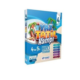 4. Sınıf Yaz Tatil Kitabı Kampı - Yanıt Yayınları