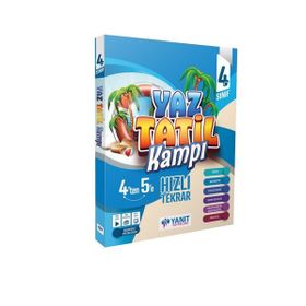 4. Sınıf Yaz Tatil Kitabı Kampı - Yanıt Yayınları