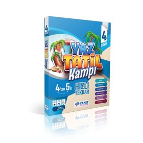 4. Sınıf Yaz Tatil Kitabı Kampı - Yanıt Yayınları