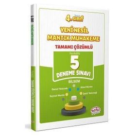 4. Sınıf Yeni Nesil Mantık Muhakeme Bilsem Tamamı Çözümlü 5 Deneme - Editör Yayınları