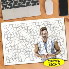 4 Sporcu Erkek Atletik Vücut 240 Parça Puzzle Yapboz