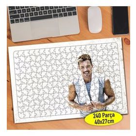 4 Sporcu Erkek Atletik Vücut 240 Parça Puzzle Yapboz