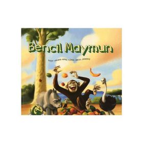 +4 Yaş Bozkırdan Arkadaşlar Bencil Maymun - Teleskop Popüler Bilim Yayınları