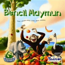 +4 Yaş Bozkırdan Arkadaşlar Bencil Maymun-Teleskop Yayınları