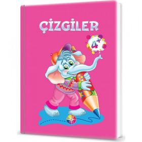 4+ Yaş Çizgiler - Beyaz Pusula Yayıncılık