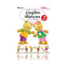 4 Yaş Çizgiler Dünyası Kitabı 2 Morpa Yayınları