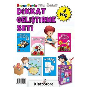 4 Yaş Dikkat Geliştirme Seti - Afife Çoruk