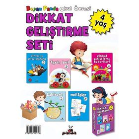 4 Yaş Dikkat Geliştirme Seti - Afife Çoruk
