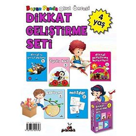 4 Yaş Dikkat Geliştirme Seti - Afife Çoruk
