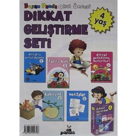 4 Yaş Dikkat Geliştirme Seti - Afife Çoruk